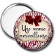 Miroir de poche - une mamie merveilleuse