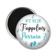 Magnet's - et si je t'appelais parrain- cabochon verre ou résine, decapsuleur