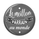 Cabochon Résine - le meilleur parrain au monde