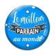 Cabochon Verre - le meilleur parrain au monde