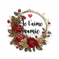 je t'aime mamie