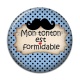 Cabochon Résine - mon tonton est formidable
