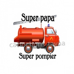 super papa super pompier