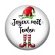 Cabochon Résine -  joyeux noel tonton