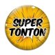 Cabochon Verre - super tonton- cabochon verre ou résine,pendentif