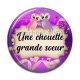 Cabochon Résine - pour une chouette grande soeur
