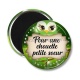 Magnet's - une chouette petite soeur- cabochon verre ou résine-