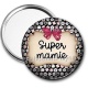 Miroir de poche - super mamie