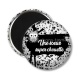 Magnet's - une soeur  super chouette- cabochon verre ou résine- pendentif