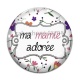 Cabochon Verre - ma mamie adorée