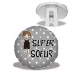 Trépied - super soeur- cabochon verre ou résine- miroir