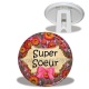 Trépied - super soeur- cabochon verre ou résine- miroir