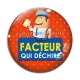 Cabochon Verre - facteur qui déchire