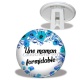 Trépied - une maman formidable- cabochon verre ou résine