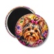 Magnet's - chien york- cabochon verre ou résine