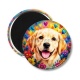 Magnet's - chien labrador- cabochon verre ou résine- pendentif