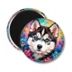 Magnet's - chien Husky de Sibérie aux yeux bleus