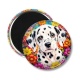 Magnet's - chien dalmatien- cabochon verre ou résine -porte clés