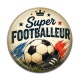 Cabochon Résine - cabochon super footballeur- décapsuleur, pendentif