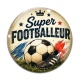 Cabochon Verre - cabochon super footballeur- décapsuleur, pendentif