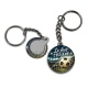 Porte clés - cabochon foot- porte clés- décapsuleur, pendentif
