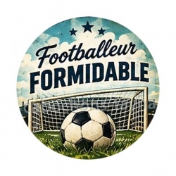 cabochon footballeur- Porte clés- pendentif