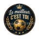 cabochon foot- pendentif le meilleur c'est toi