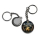 Porte clés - cabochon foot- pendentif le meilleur c'est toi