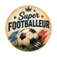 Cabochon super footballeur- cabochon verre ou résine