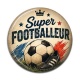 Cabochon Résine - Cabochon super footballeur- cabochon verre ou résine