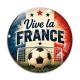 Cabochon Verre - vive la France