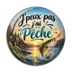 Cabochon Résine - cabochon J'peux pas j'ai pêche