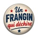 Cabochon Résine - cabochon un frangin qui déchire- verre ou résine- magnet