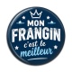 Cabochon Résine - cabochon mon frangin c'est le meilleur- verre ou résine