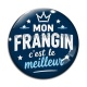 Cabochon Verre - cabochon mon frangin c'est le meilleur- verre ou résine