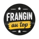 cabochon frangin au top- verre ou résine