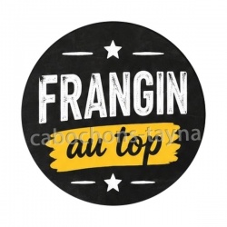 cabochon frangin au top- verre ou résine