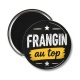 Magnet's - cabochon frangin au top- verre ou résine