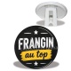 Trépied - cabochon frangin au top- verre ou résine