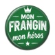 Cabochon Résine - mon frangin mon héros