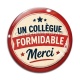 Cabochon Verre - cabochon un collègue formidable- verre ou résine
