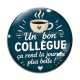 Cabochon Verre - cabochon un bon collègue- verre ou résine