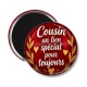 Magnet's -  cabochon cousin un lien spécial pour toujours
