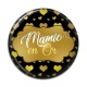 Cabochon Résine - mamie en or
