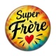 Cabochon Résine - cabochon super frère- verre ou résine- porte clé