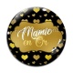 Cabochon Verre - mamie en or