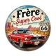 Cabochon Résine - cabochon frère super cool- Décapsuleur frère