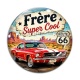 Cabochon Verre - cabochon frère super cool- Décapsuleur frère