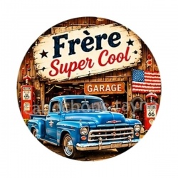  cabochon frère super cool