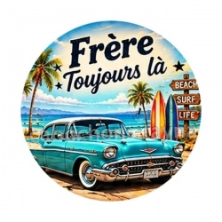 cabochon frère toujours là- magnet frère